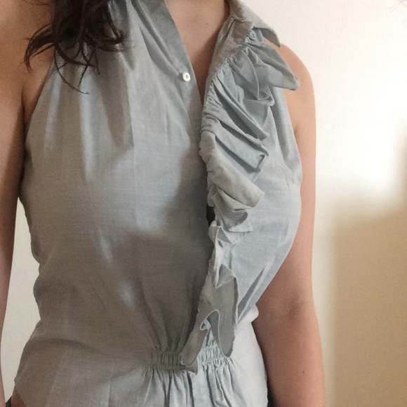 Ralph Lauren Chambray Top, NWT - Picture 8 of 8